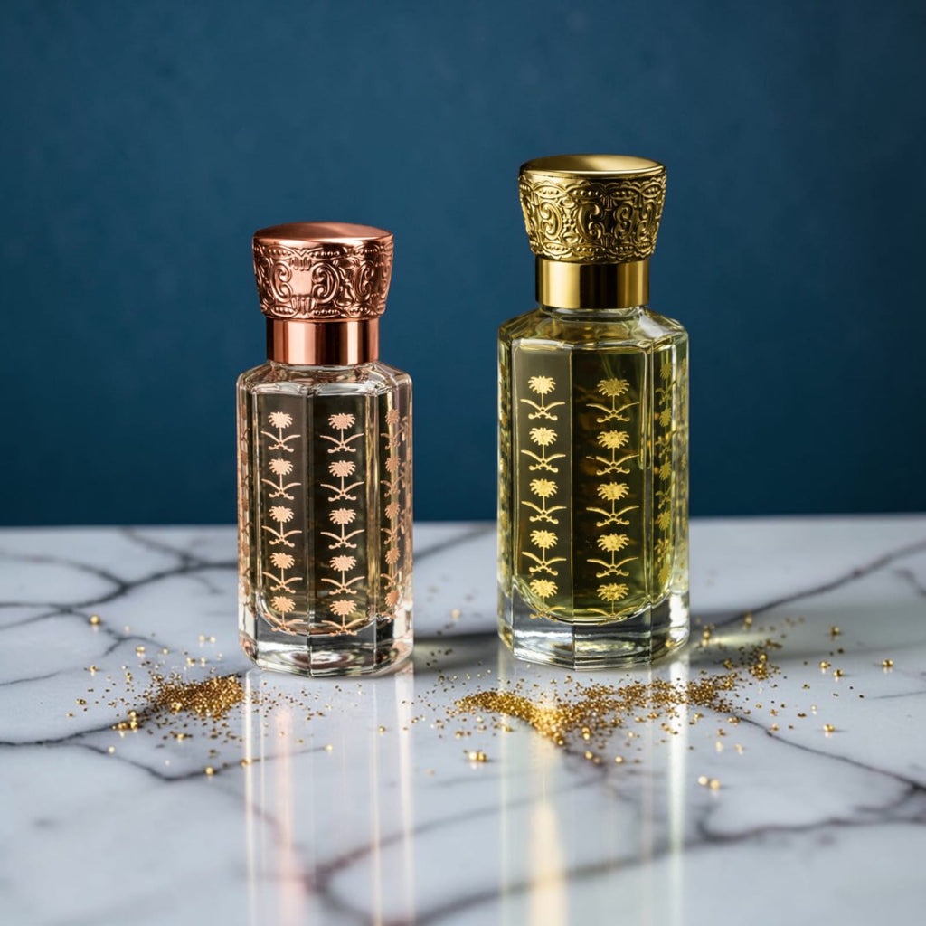 CHANOBLUE GOLD Attar Oil - Woody Aromatic Fresh - 6ml & 12ml