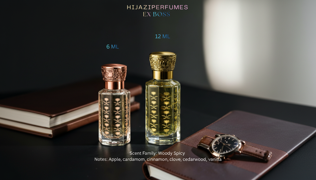 EX BOSS Attar Oil - Woody Aromatic Masculine - 6ml & 12ml