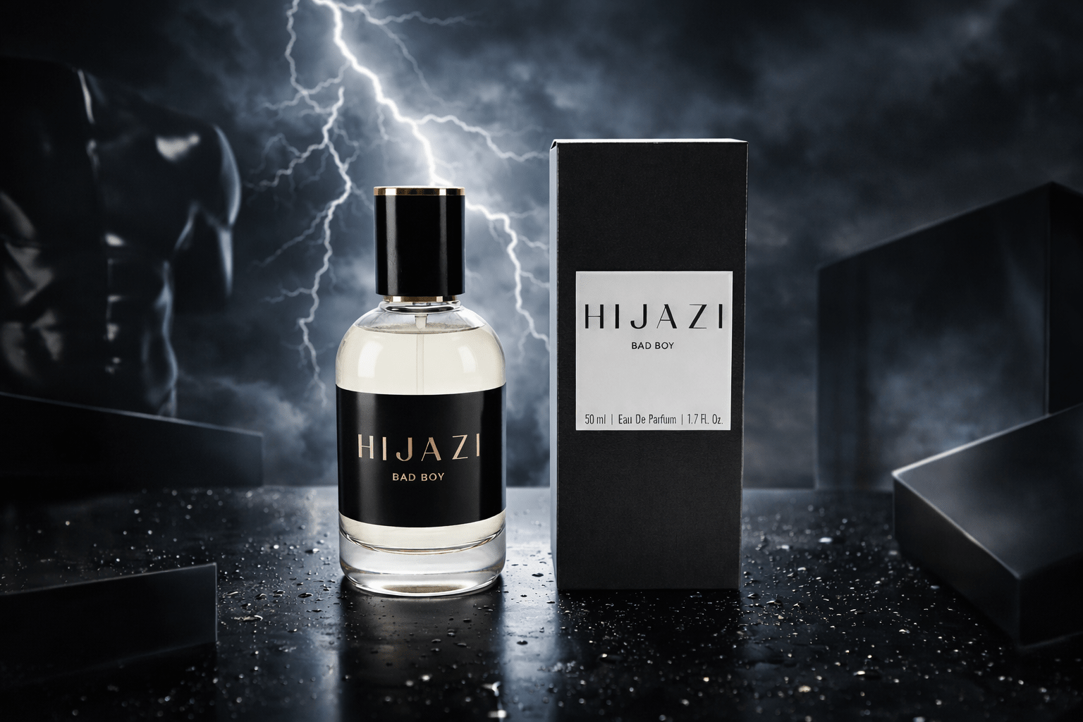 BAD BOY | Eau De Parfum | Bold Spicy Aromatic Scent | 50 ml - HIJAZI PERFUMES